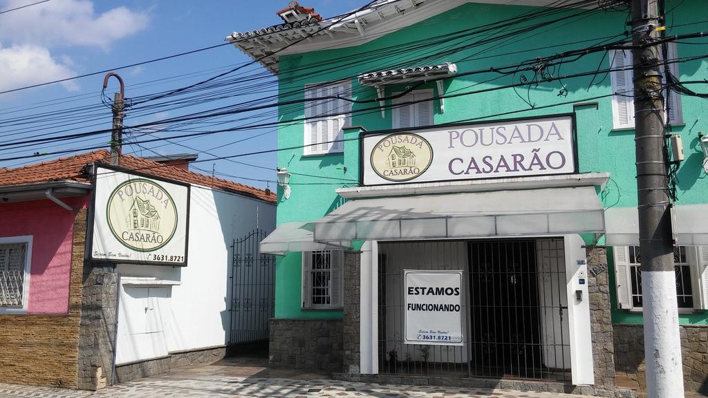 Pousada Casarao Taubaté Exterior foto